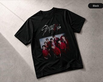 Stray Kids Faces T-Shirt Kpop Korean Fashion Music Lover Style, Apparel Gift Tee