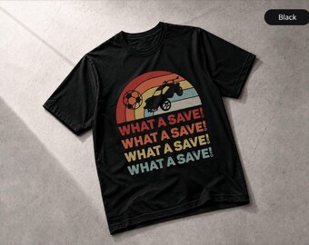 Rocket League Shirt Vintage Retro What A Save Rocket Soccer Car League T-Shirt