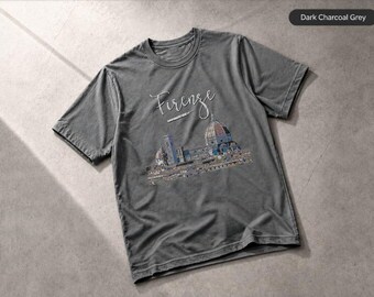 Firenze Florence Italian Souvenir Europe Italy Traveler T-Shirt, Apparel Gift Tee