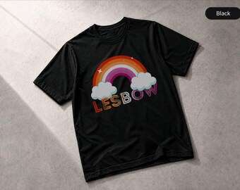 Lesbow Lesbian Pride T-Shirt, LGBTQ Apparel, Pride Gift Tee