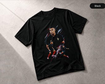 Mbappe Football Fan Tee Soccer Pride Apparel Mbappe Birthday Gift, Sports Shirt