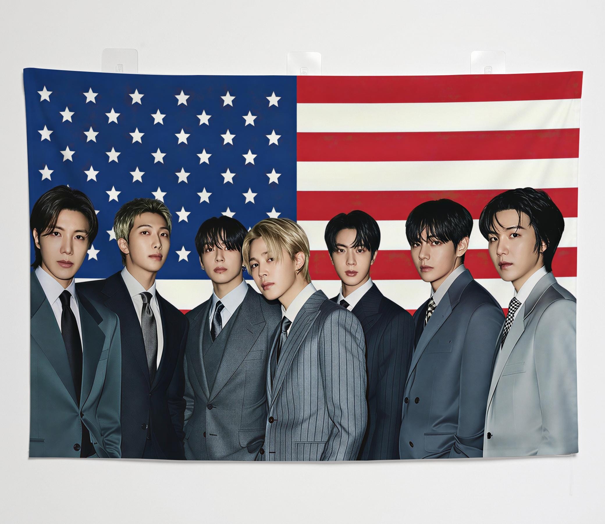 Bts Flags - Etsy