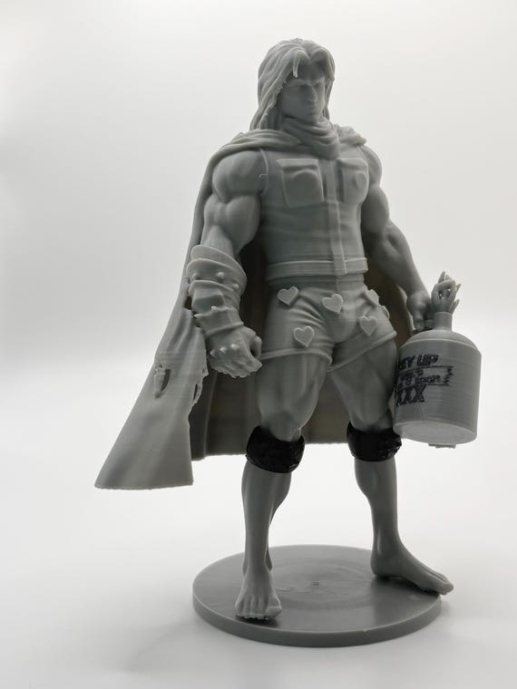 DCC Carl Figure Large 9” | Dungeon Crawler Carl Fan Art, Paintable Display Model