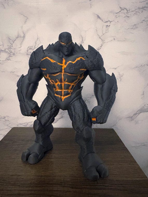 Chris Lava Golem Figure | Dungeon Crawler Carl Fan Art, DCC Paintable Display Model