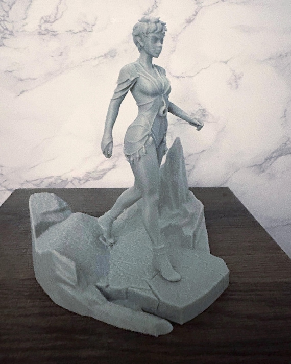 Ellie inspired by Dungeon Crawler Carl | Dungeon Crawler Carl Fan Art, Paintable Display Model
