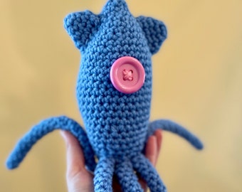 PATTERN Coraline Cat Squid Octopus Plush Amigurumi Halloween Cosplay Nostalgia - PDF Download Crochet Instructions