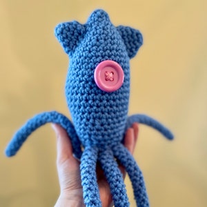 PATTERN Coraline Cat Squid Octopus Plush Amigurumi Halloween Cosplay Nostalgia PDF Download Crochet Instructions image 1