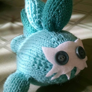 PATTERN Sand Seal Plushies - Breath of the Wild - Knit Desk Buddy - PDF Download Knitting Instructions