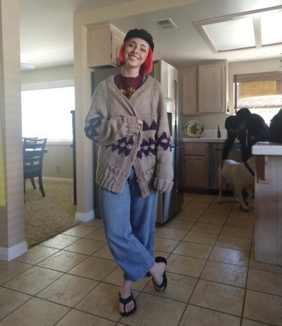 Made to Order Fred and George Winter Cardigan Tan and Dark - Etsy