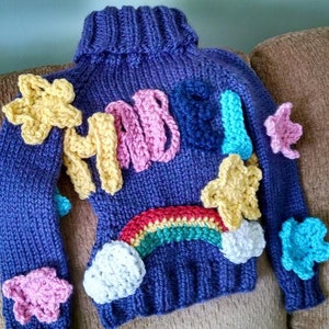 PATTERN - Mabel Pines Sweater - Sizes XS-XXL - Halloween Cosplay Costume - Pdf Download Knitting Instructions