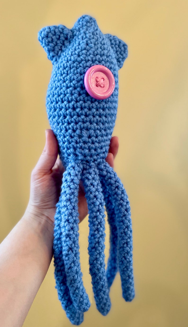 PATTERN Coraline Cat Squid Octopus Plush Amigurumi Halloween Cosplay Nostalgia PDF Download Crochet Instructions image 2