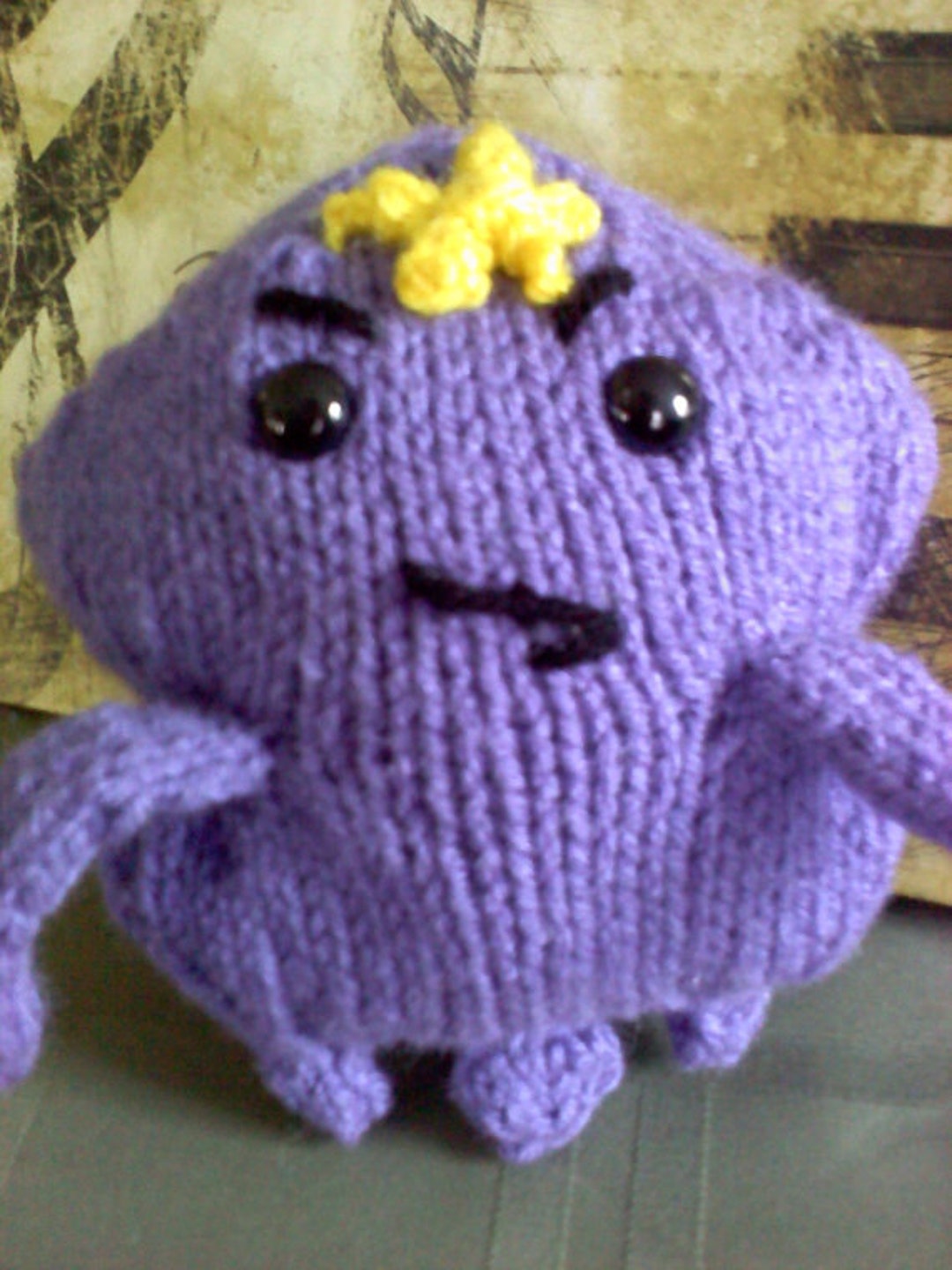 PATRÓN Juguete de escritorio Amigurumi de princesa grumosa  Instrucciones de tejido en PDF México