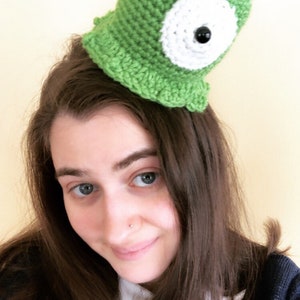 Made to Order - Brain Slugs - Wearable Amigurumi Desk Buddy - 2 Sizes - Gifts for Geeks Animation Fans