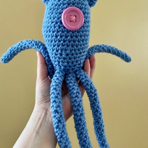 PATTERN Coraline Cat Squid Octopus Plush Amigurumi Halloween Cosplay Nostalgia PDF Download Crochet Instructions image 3