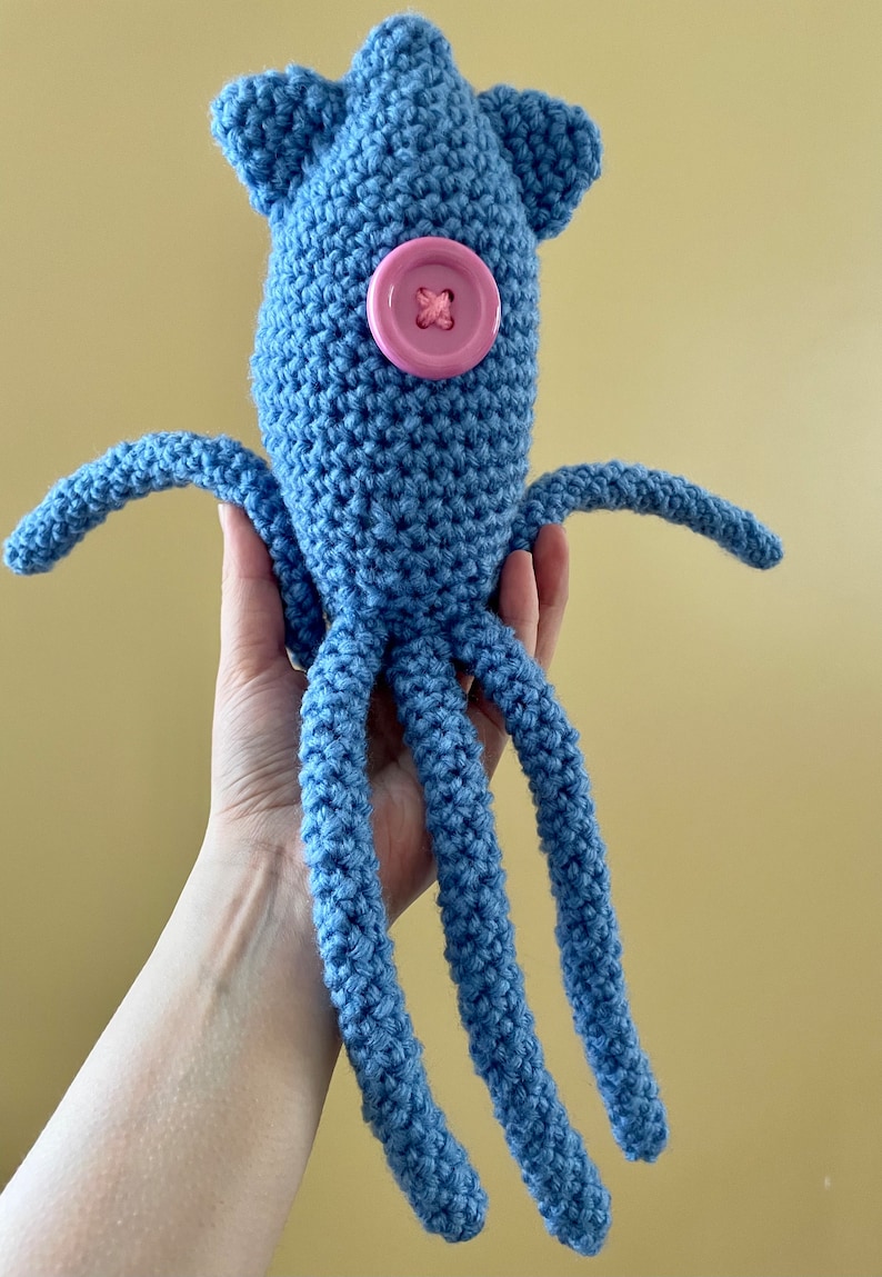 PATTERN Coraline Cat Squid Octopus Plush Amigurumi Halloween Cosplay Nostalgia PDF Download Crochet Instructions image 3