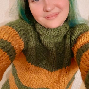 Chara Asriel Kris Sweater - S M L - Made to Order Video Game Protagonist Shirt