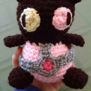 Made to order - Cookie Cat Plush Desk Buddy Ice Cream Sandwich Alien Hero Toy