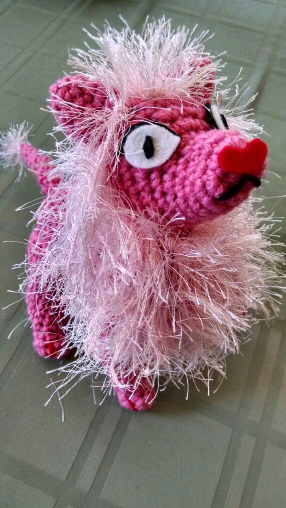 pink lion plush