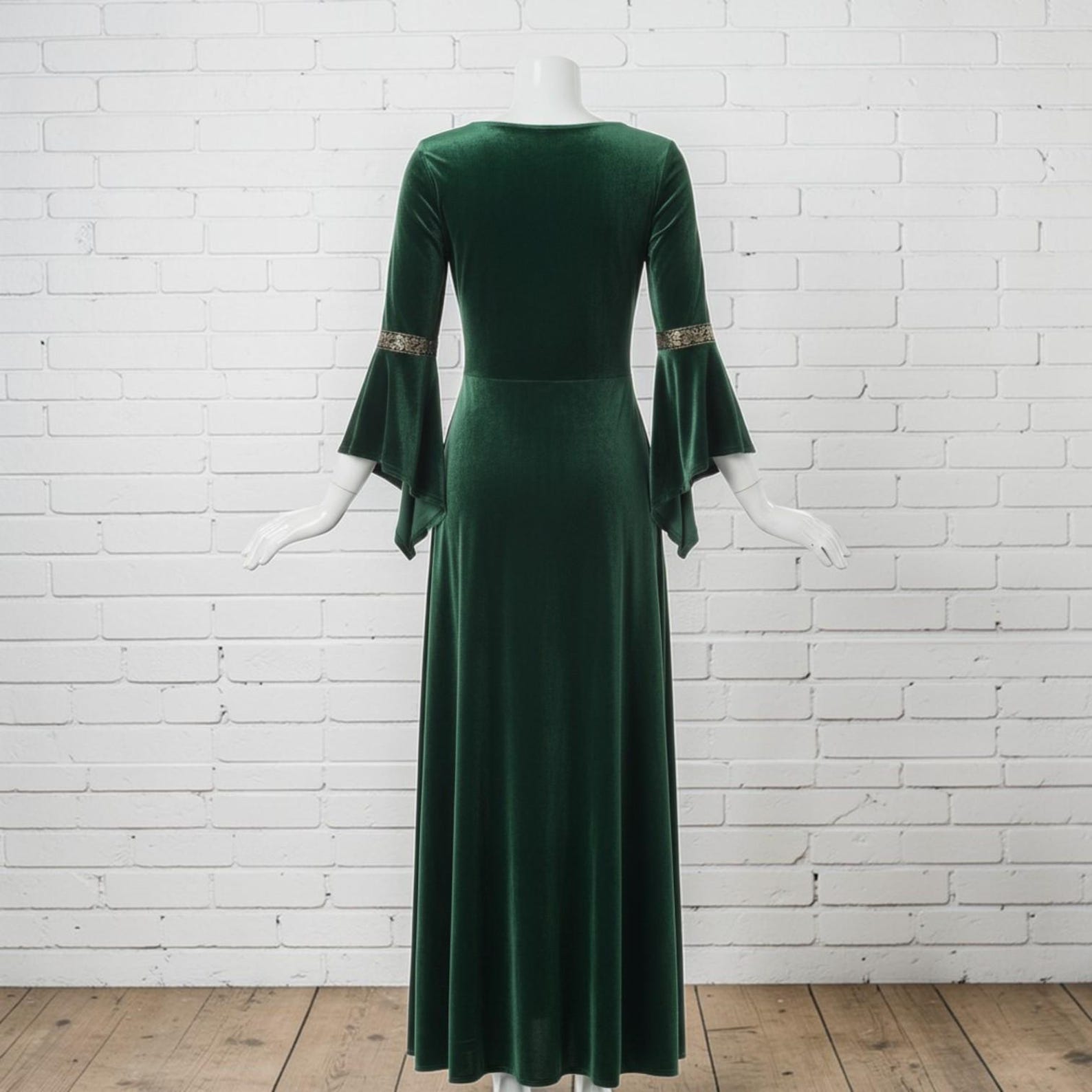 Modern Elf Robe Medieval Elven Dress Fantasy Costume, Elf Costume for Fantasy Larp ...