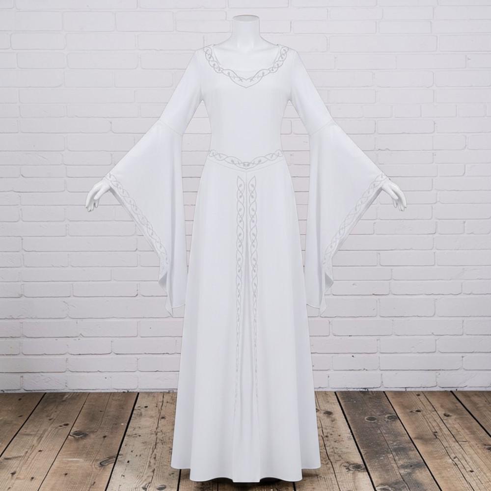 Modern Elf Robe Medieval Elven Dress Fantasy Costume, Elf Costume for Fantasy Larp ...