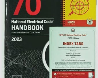 NFPA 70 National Electrical Code Handbook 2023, Ugly's References, Index Tabs