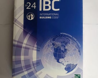 IBC 2024 International Building Code NEW BOOK