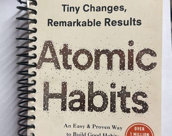 ATOMIC HABITS - Spiralbound book