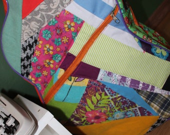 Guitar Bag - Music Tailoring - Patchwok Bags - Textile Recycling