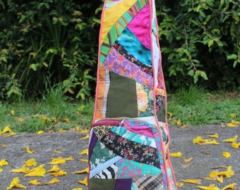 Pokrowiec na skrzypce - ręcznie robione pokrowce na skrzypce - recykling tekstyliów - wyprodukowano w Brazylii