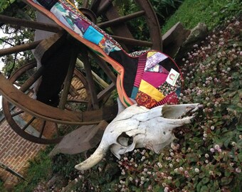 Banjo Bag- Patchwork Banjo Gig Bag -  Textile Recycling