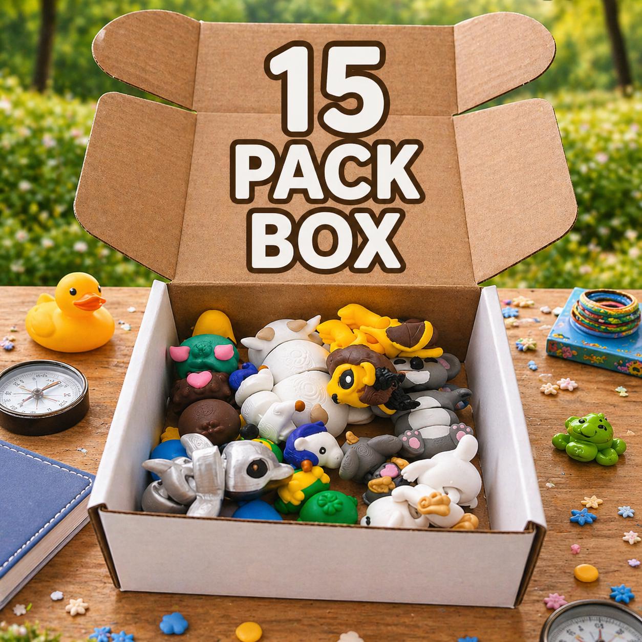 Magic Box Animals 3D Printed Articulated Animal Mystery Box | Cute Fidget Animals Blind ...