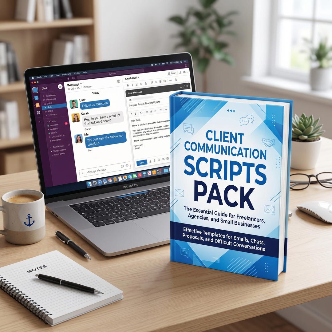 Communication Scripts Client Communication Scripts Pack, Freelancing Guide to Get More Orders ...