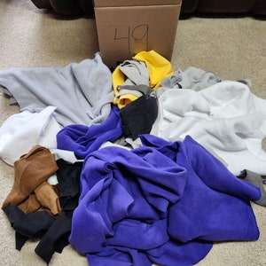 More Fleece Scraps
