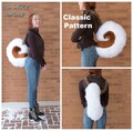 Custom Extra Curly Husky Tail Made to Order