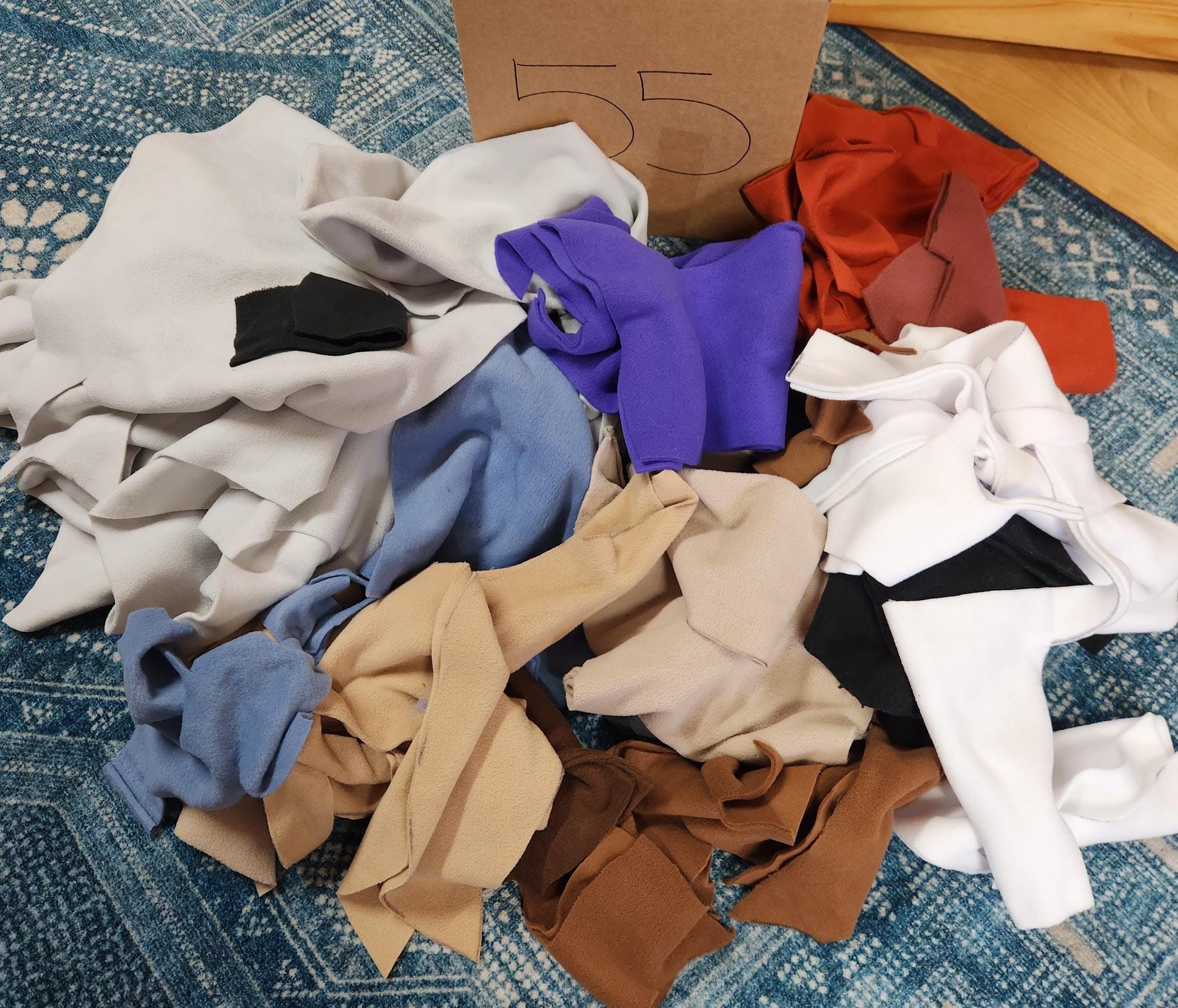 Even More Fleece Scraps