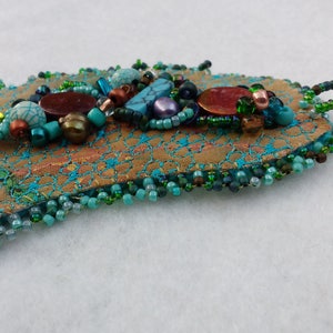 Bead Embroidery Cuff image 4