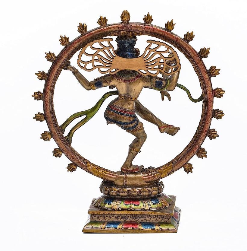 Nataraja Shiva Statue | Handcrafted Cosmic Dance Sculpture, Antique ...