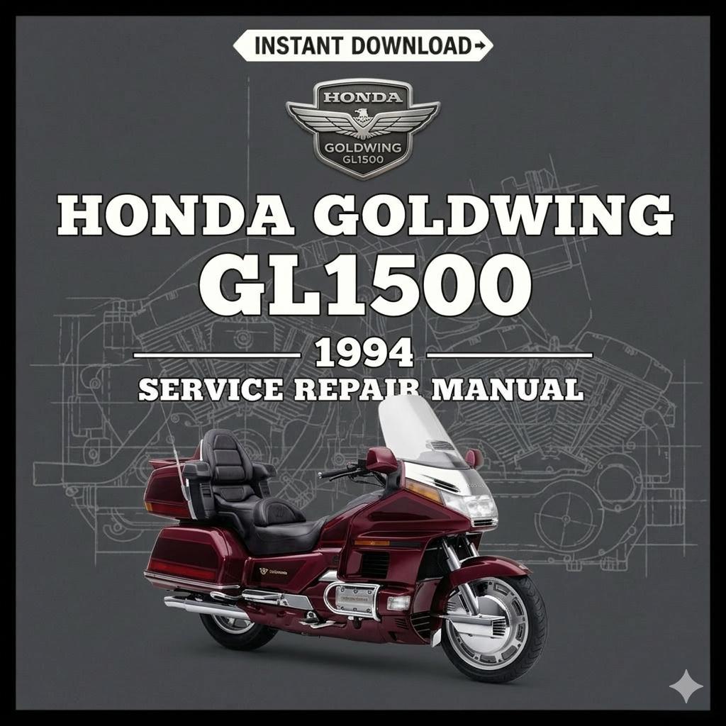 ホンダ ゴールドウィング GL1500 SE サービスマニュアル Honda Gold Wing GL1500 Service Manual 1984-2000 - Goldwing Repair