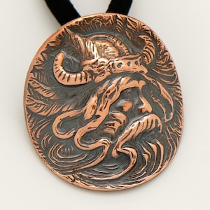 Viking Ponytail Holder in Copper | Hair Tie for Men and Women