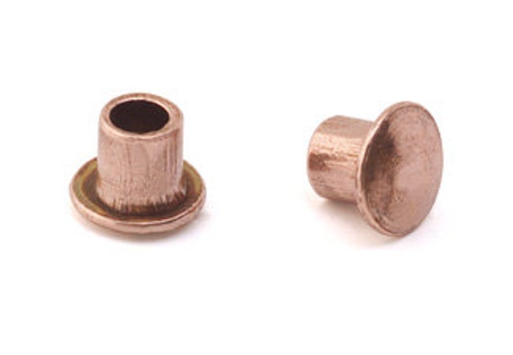 3//32 Long Brass Rivet 1//16 Dia