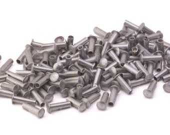 Assorted 3/32" Dia. Medium Aluminum Rivets made by CRAFTED FINDINGS (125)