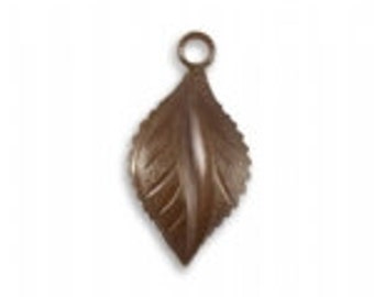 Vintaj 24x13mm Leaf Sprig