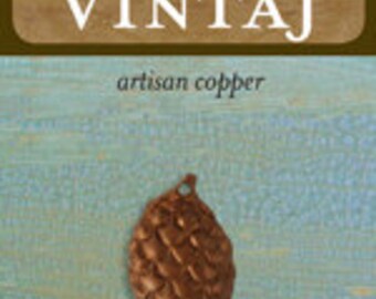 Vintaj 22mm Pine Cone (1 pc/pkg) - Artisan Copper