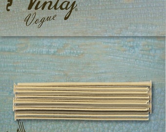 Vintaj Vogue 1.5" Head Pins (24 pcs/pkg)