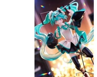 Estátua Taito Hatsune Miku AMP+ Artist Masterpiece Figure Saihate Teal New Music