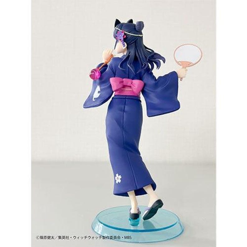 Bandai Witch Watch Nico Wakatsuki Figure Purple New Yukata Festival US Seller image 2