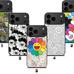 Takashi Murakami Flower iPhone Case - Etsy