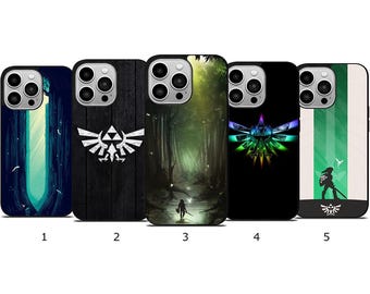 The Legend Of Zelda iPhone-hoesje voor iPhone 11 12 Mini 13 14 15 16e Pro Max 17 Pro Max 17 Air aangepast hoesje | Magsafe + draadloos opladen
