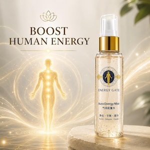 Crystal Infused Aura Mist | Chakra Balance Energy Spray (35ml)