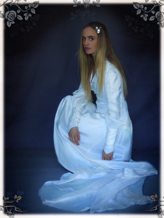 Stunning Edwardian wedding gown / vintage antique… - image 3